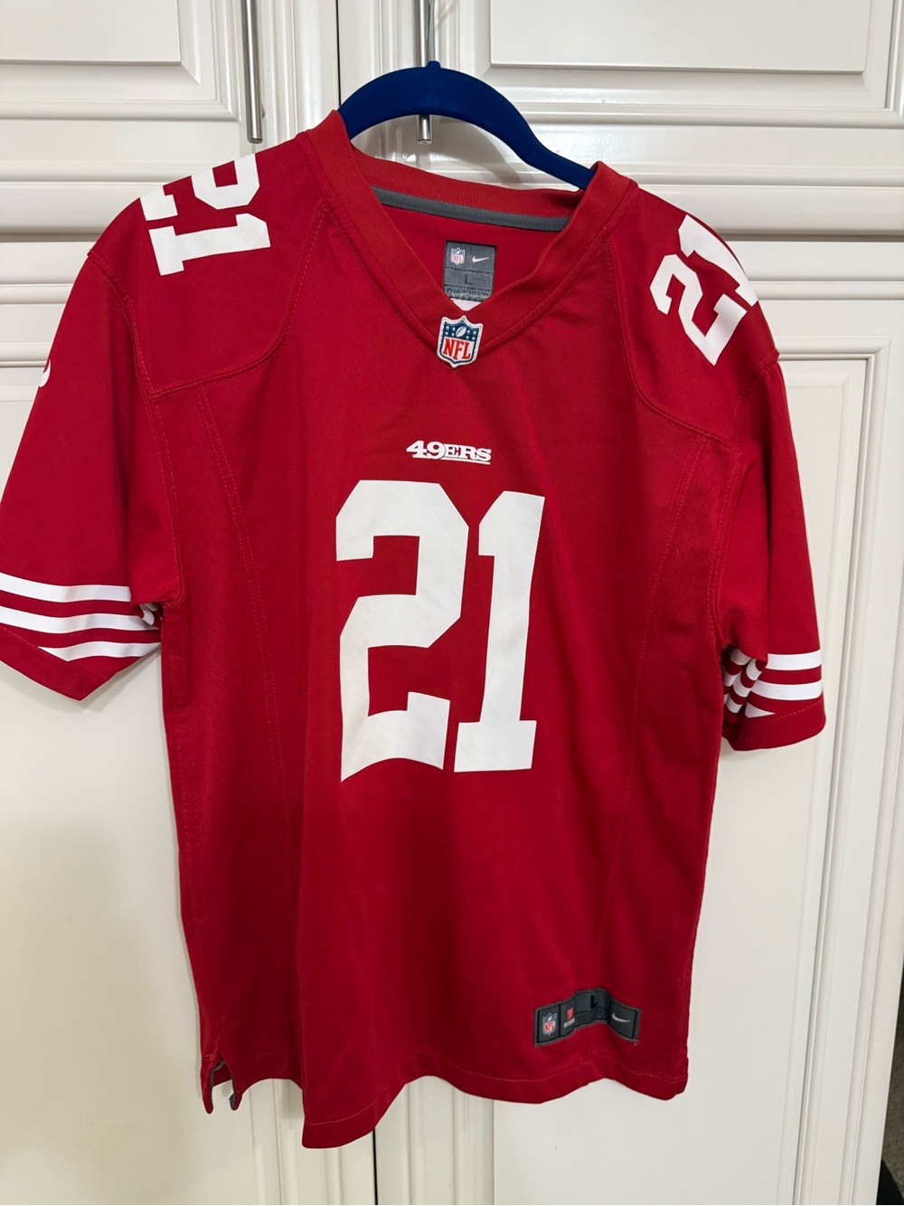 Nike Kids San Francisco 49ers Red #21 Frank Gore Football Jersey